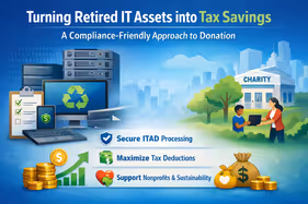 Compliance-friendly donations of retired IT assets