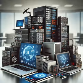 The types of assets an ITAD provider is important for large businesses who benefit from dealing with only one provider to handle their entire range of assets