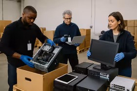 Choosing an ITAD provider who will accept your entire asset list is important to enhance operational efficiency and sustainability. 